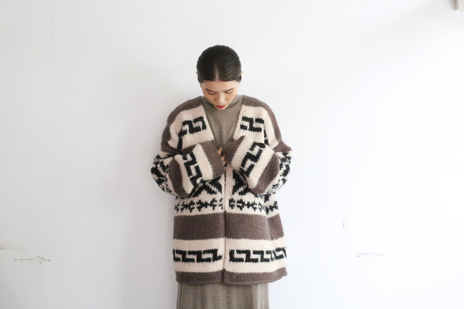 a.wt　THE SHINZONE COWICHAN CARDIGAN THE SHINZONE COWICHAN CARDIGAN – Chum!