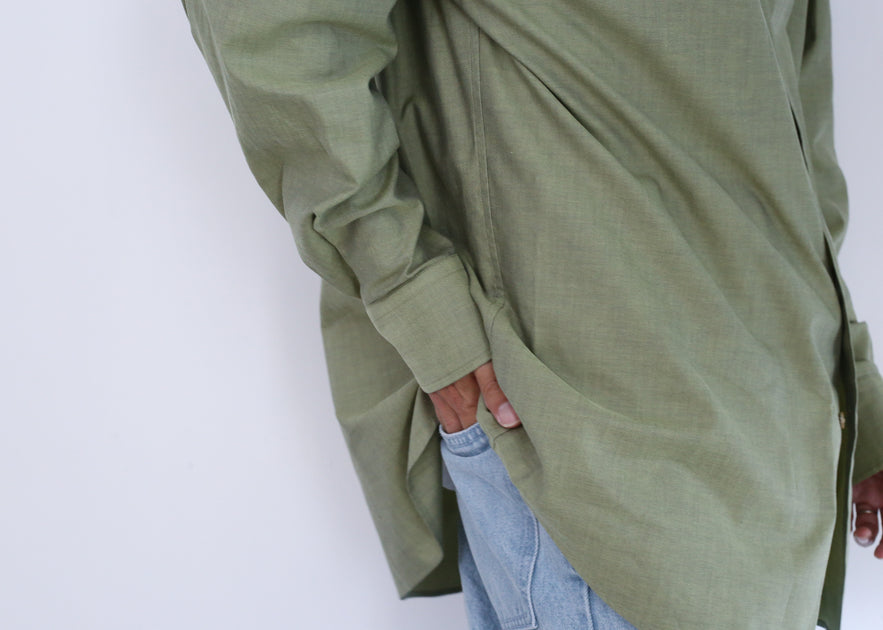 AURALEE FINX OX CHAMBRAY SHIRTS / Men's – Chum!