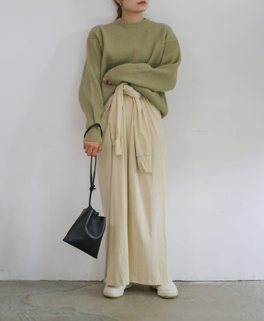 AURALEE SUPER FINE WOOL RIB KNIT BIG P/O – Chum!