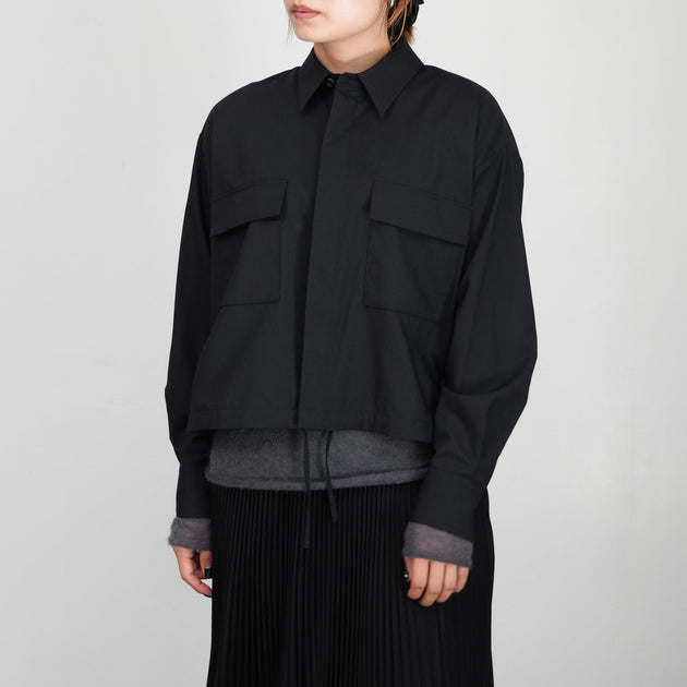 トップス Graphpaper Tropical Wool Shirt Jacket Graphpaper Tropical Wool Shirt Jacket