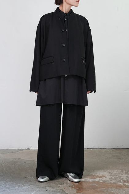 Graphpaper Techno Wool Nylon Stand Collar Short Jacket – Chum!