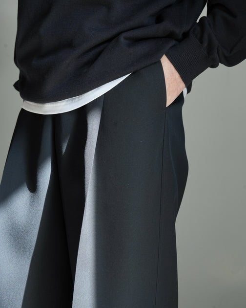 Graphpaper Scale Off Wool Wide Slacks – Chum!