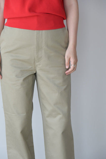 AURALEE WASHED FINX CHINO NARROW PANTS – Chum!
