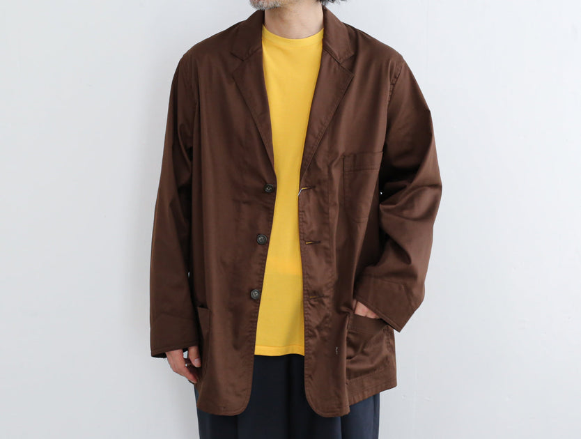 FOUNDOUR 25ss WORK JACKET BROWN/サイズ3(L) FOUNDOUR 25ss WORK JACKET BROWN/サイズ3