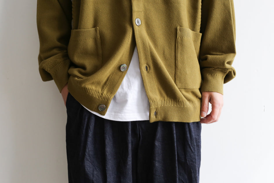 COTTON100%本日まで！！YASHIKI “Soyokaze Cardigan” 21ss