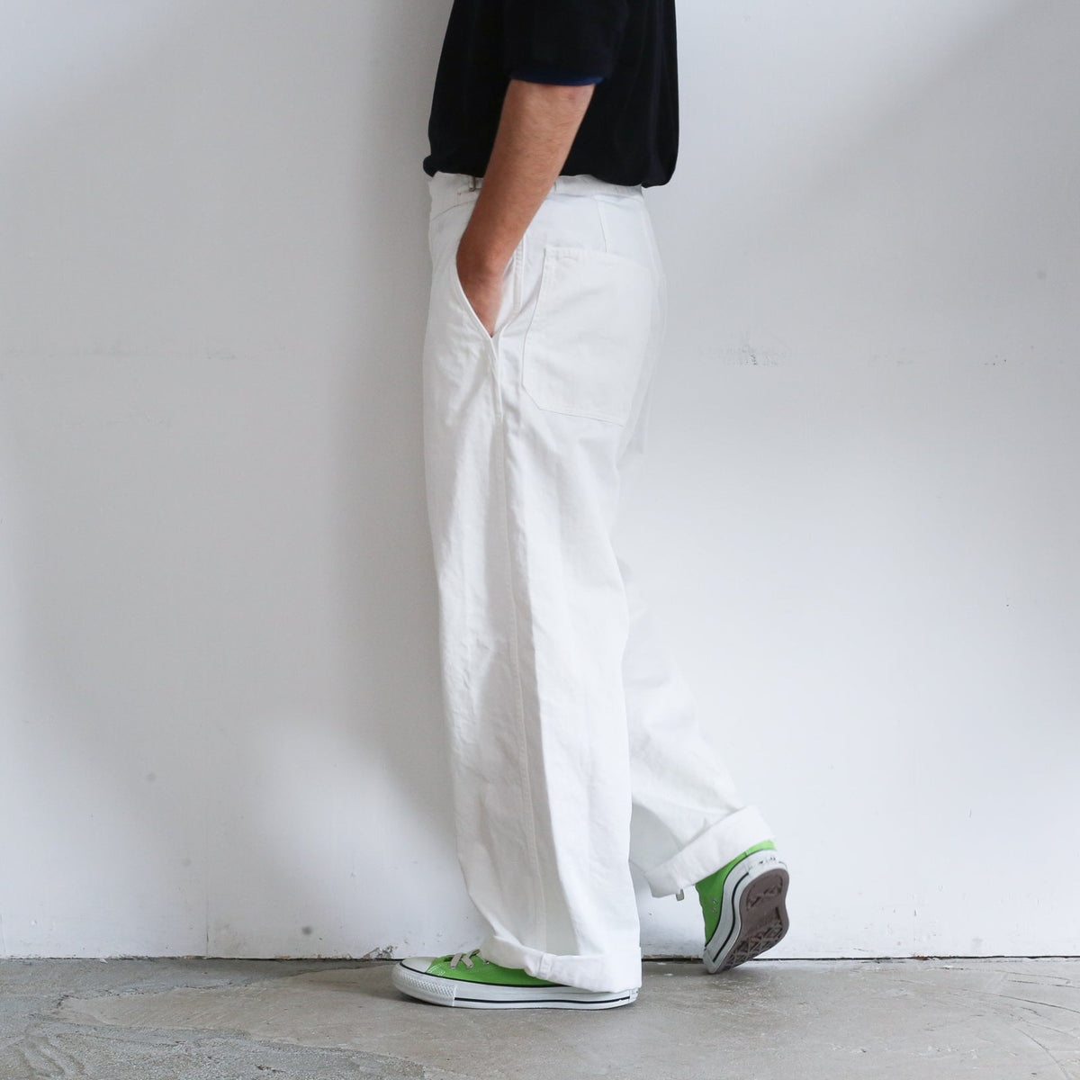 Ｙ / ORGANIC COTTON CHINO ADJUSTER TR | nate-hospital.com