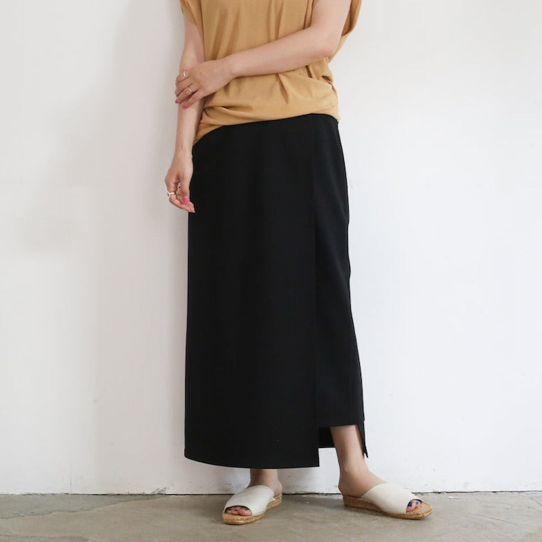 Graphpaper Compact Ponte Wrap Skirt 