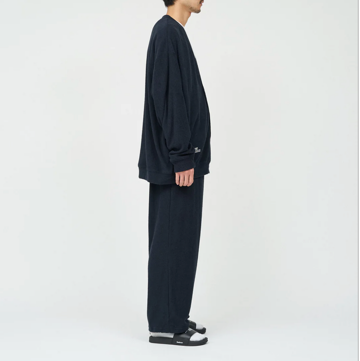 ReFreshService UTILITY PILE CARDIGAN SET-UP 