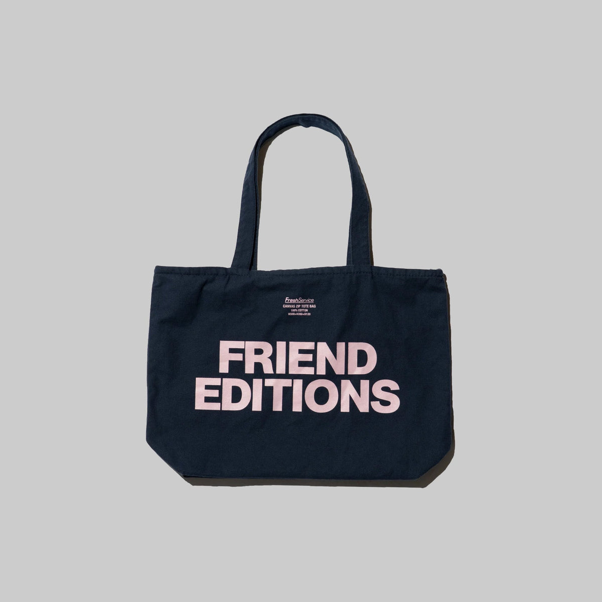 26SS FRIEND EDITIONS FreshService トートバッグ Fresh Service (フレッシュサービス) FRIEND EDITIONS CANVAS ZIP TOTE