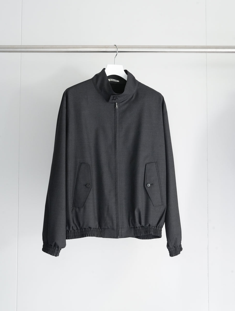 ジャケット・アウター AURALEE 26ss AURALEE TROPICAL WOOL ZIP 26SS】AURALEE ULTRA FINE TROPICAL WOOL ZIP BLOUSON