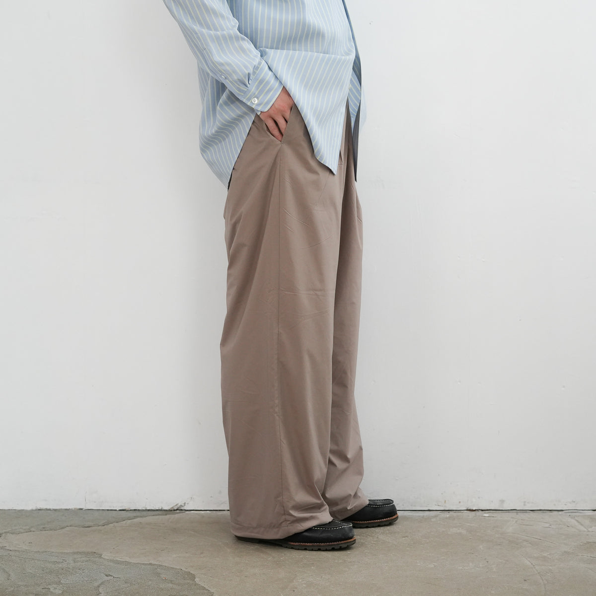 26SS】Graphpaper PERTEX QUANTUM AIR Chef Track Pants 