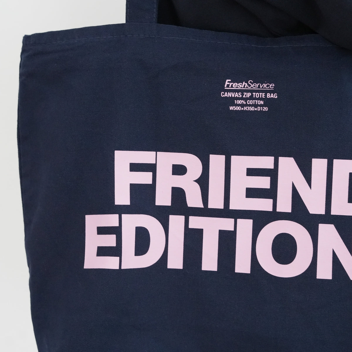 26SS】Fresh Service FRIEND EDITIONS CANVAS ZIP TOTE BAG – Chum!