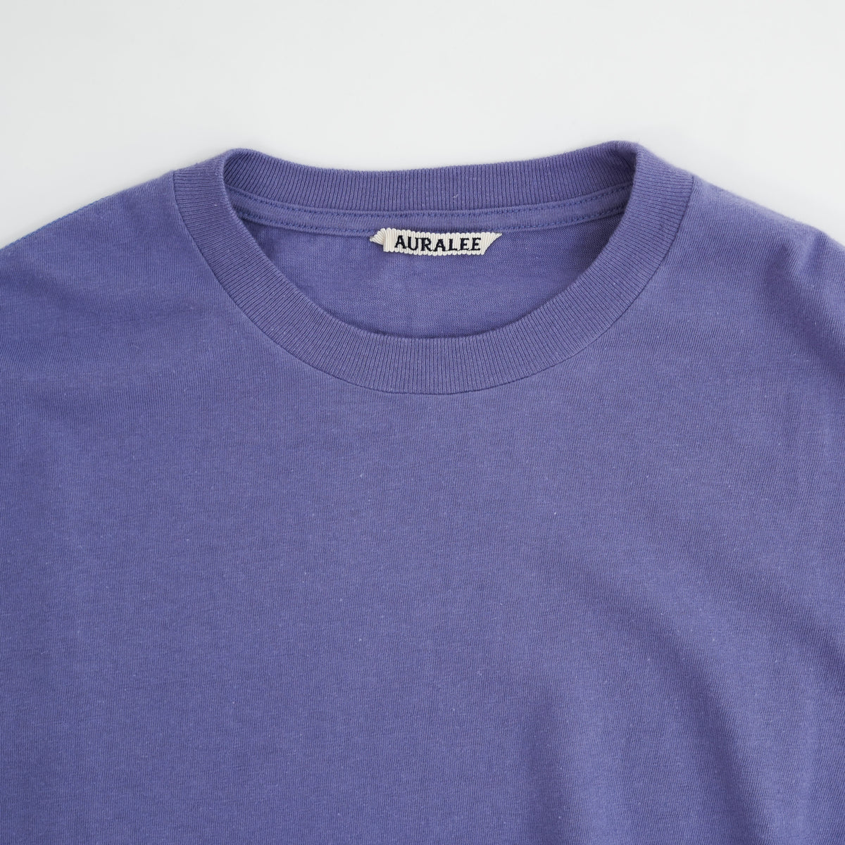 26SS】AURALEE BRUSHED ORGANIC COTTON JERSEY TEE 