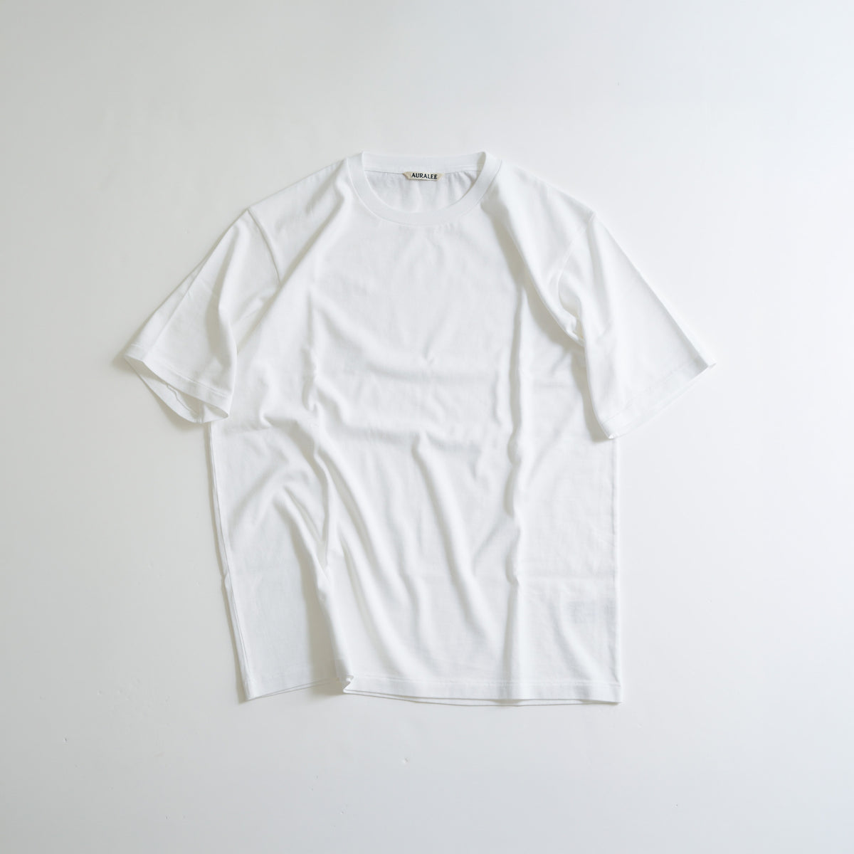 26SS】AURALEE LUSTER PLAITING TEE