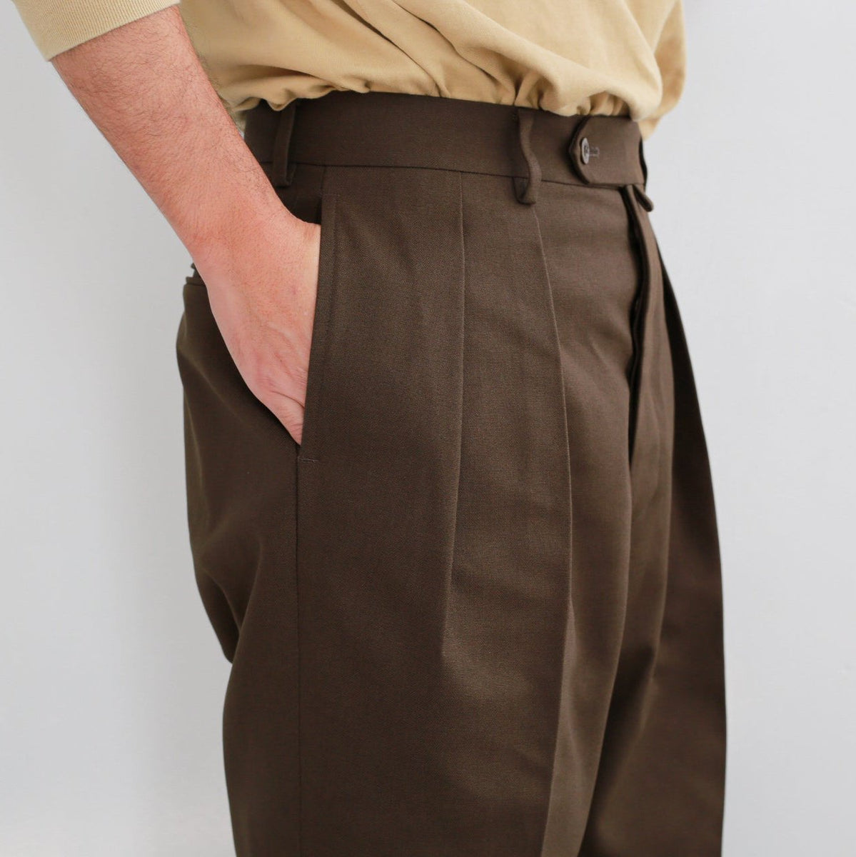 25SS】NEAT Hopsack Wide