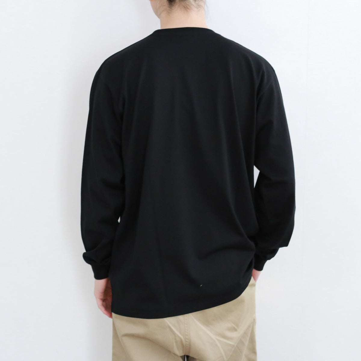 AURALEE LUSTER PLATING L/S TEE ブラック サイズ5 25SS】AURALEE LUSTER PLAITING L/S TEE 
