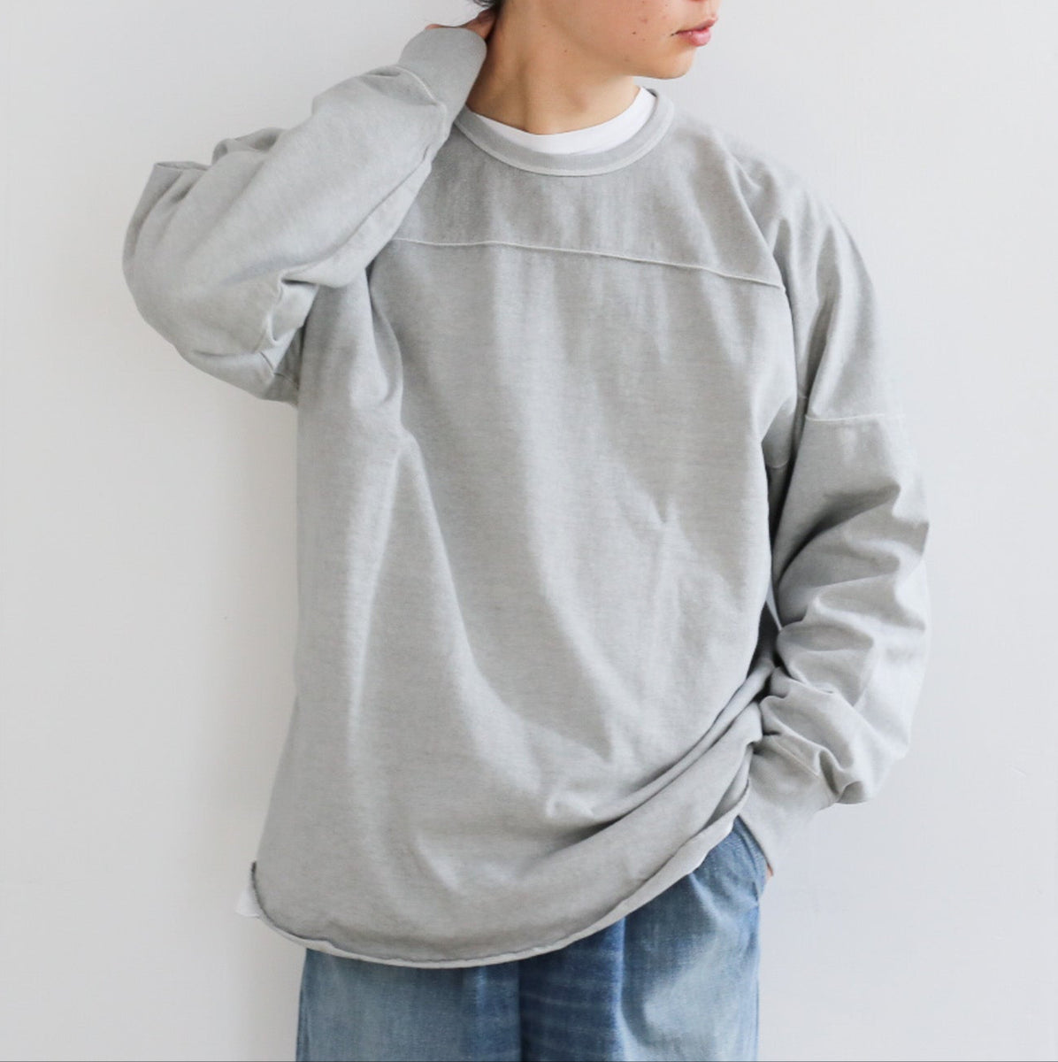 YLÈVE OPEN END COTTON PIGMENT DYE L/S T