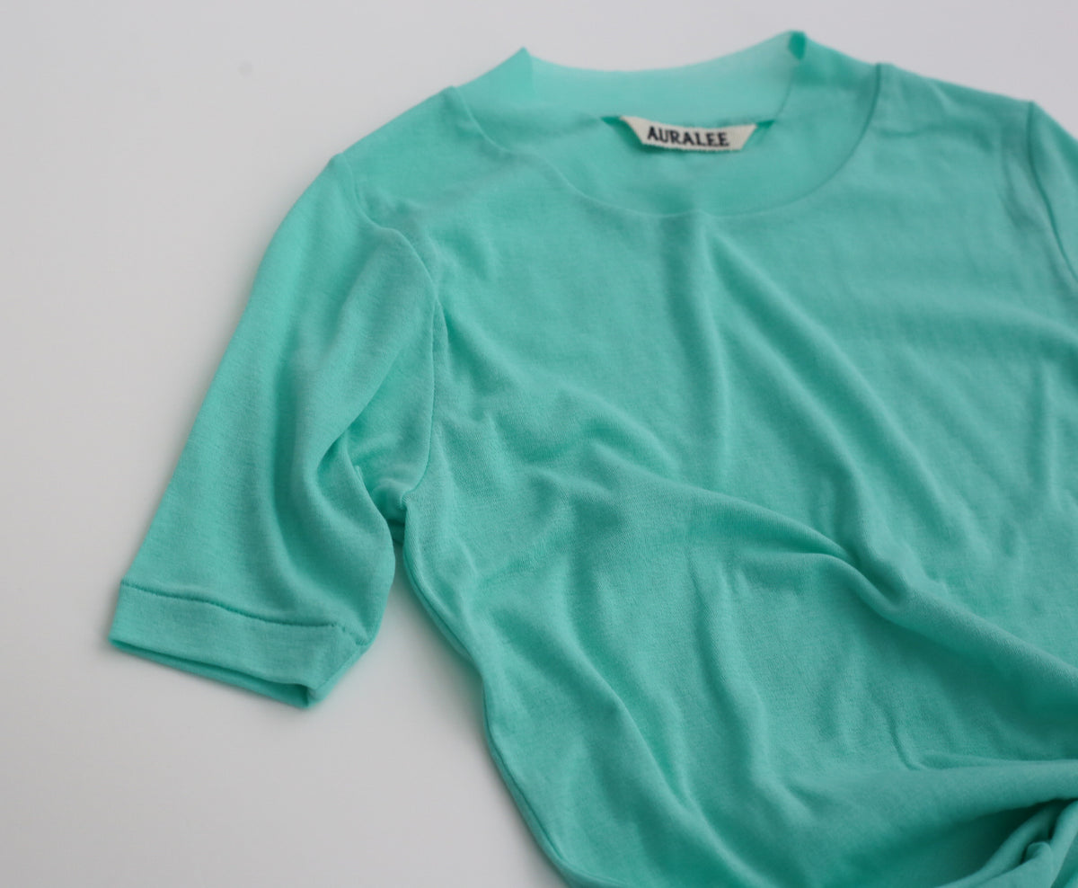 AURALEE SUPER HIGH GAUGE SHEER RIB TEE – Chum!