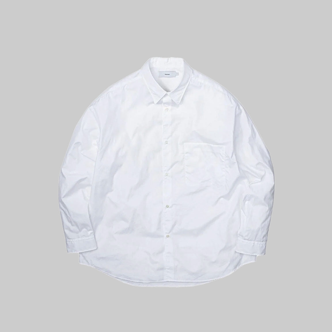 Graphpaper Broad L/S Oversized Regular Collar Shirt 