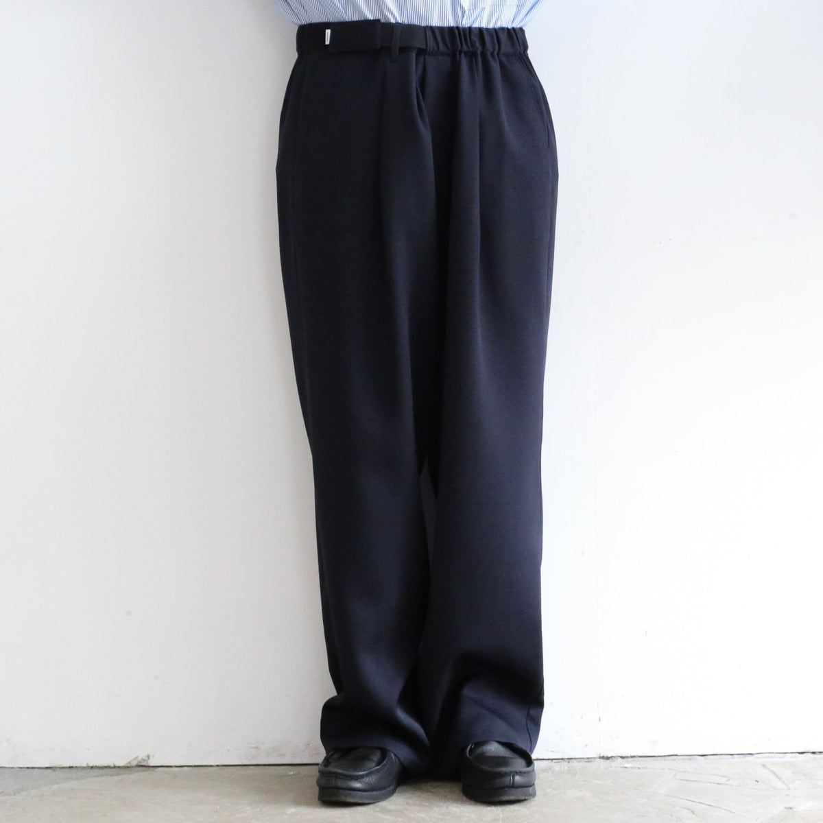 Graphpaper Scale Off Wool Wide Chef Pants 