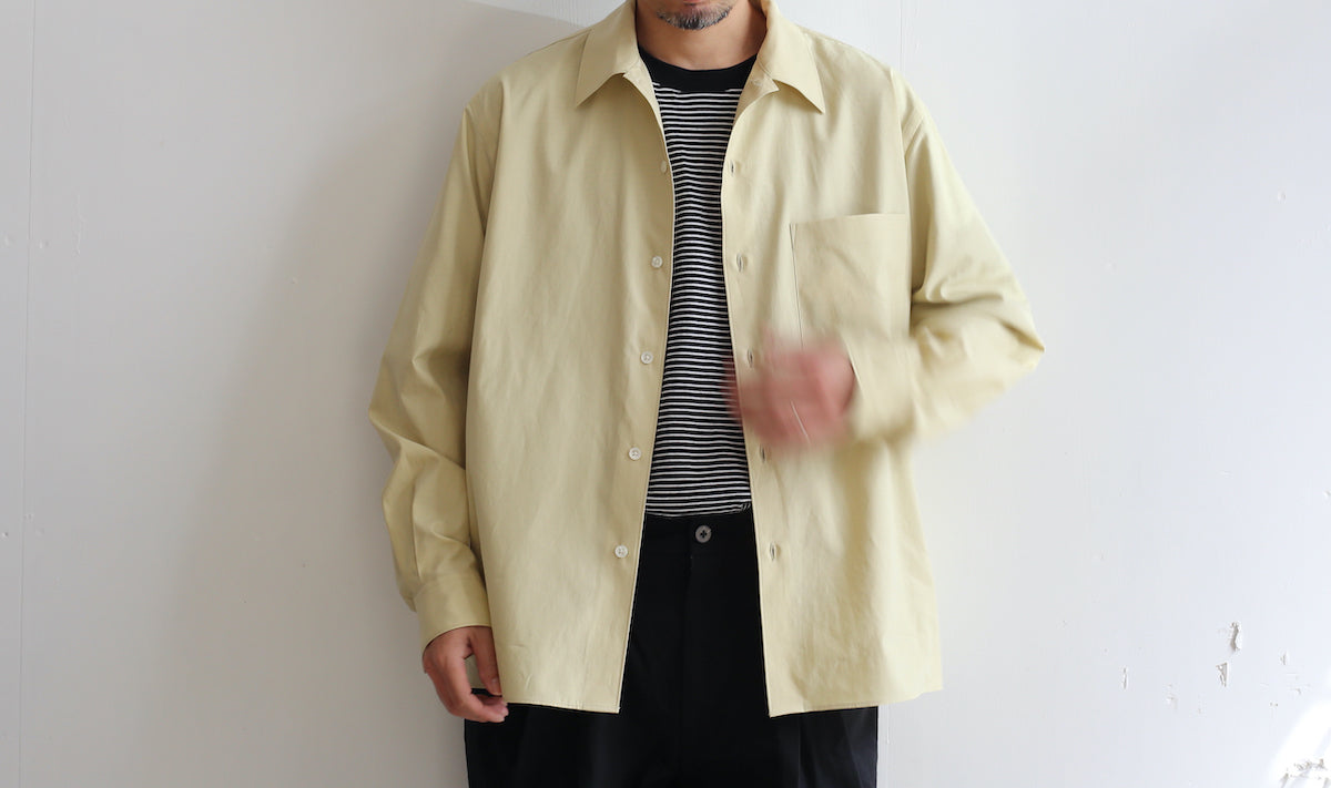 AURALEE WASHED FINX TWILL BOX SHIRTS – Chum!