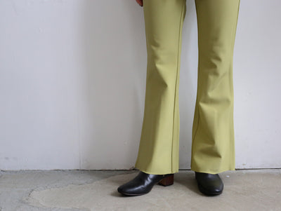 PHEENY Rayon nylon ponte flared pants