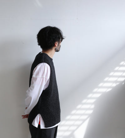 walenode Gima spining silk No sleeve sweater