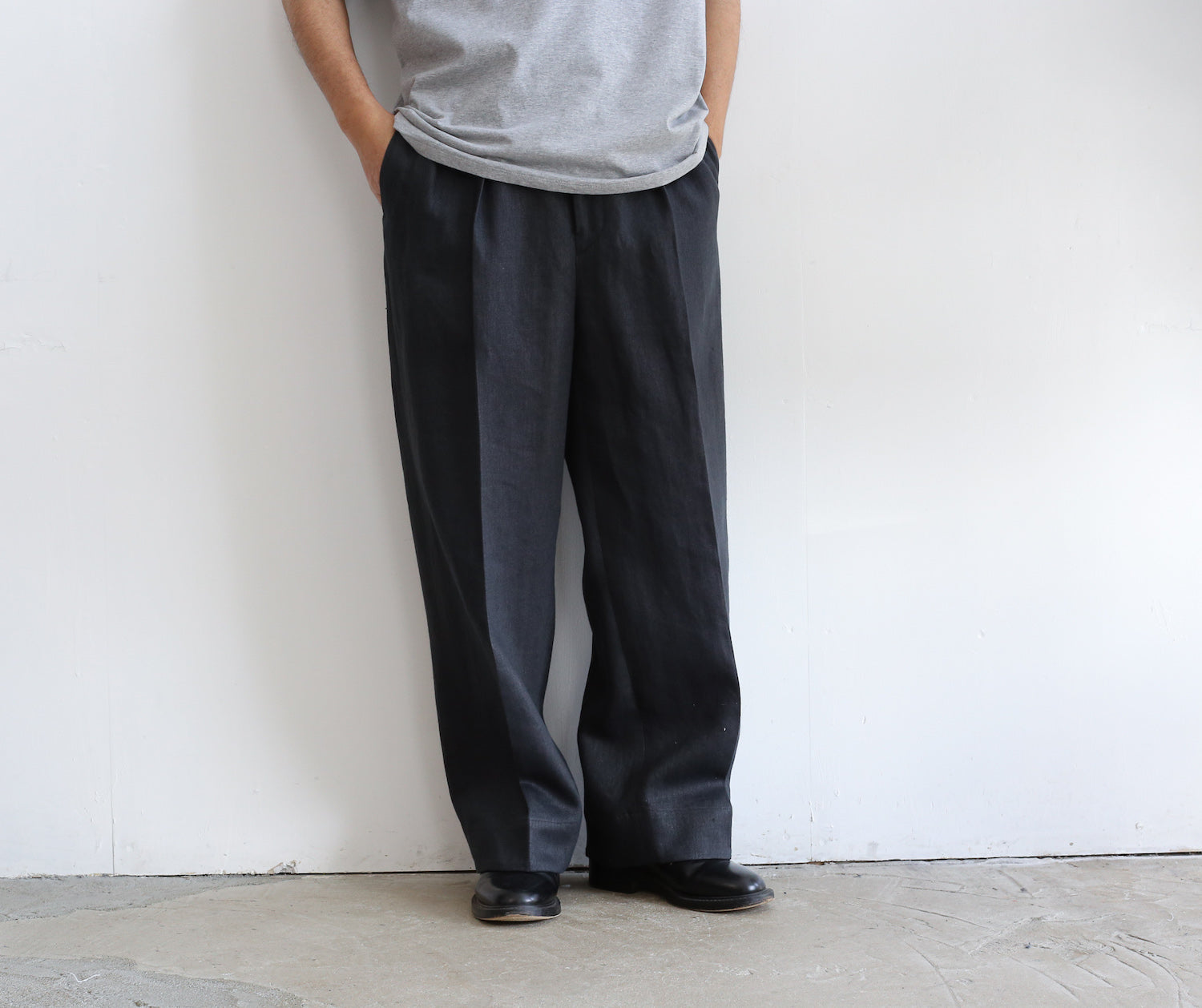 スラックス RAKINES LINEN CHINO FREE SLACKS SUMIKURO RAKINES LINEN CHINO / FREE SLACKS – Chum!
