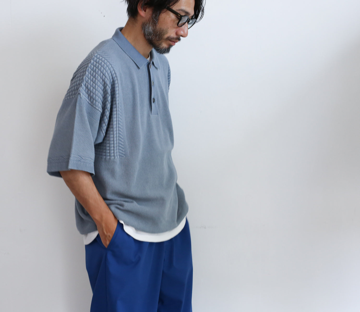 YASHIKI Hyoka Knit Polo – Chum!