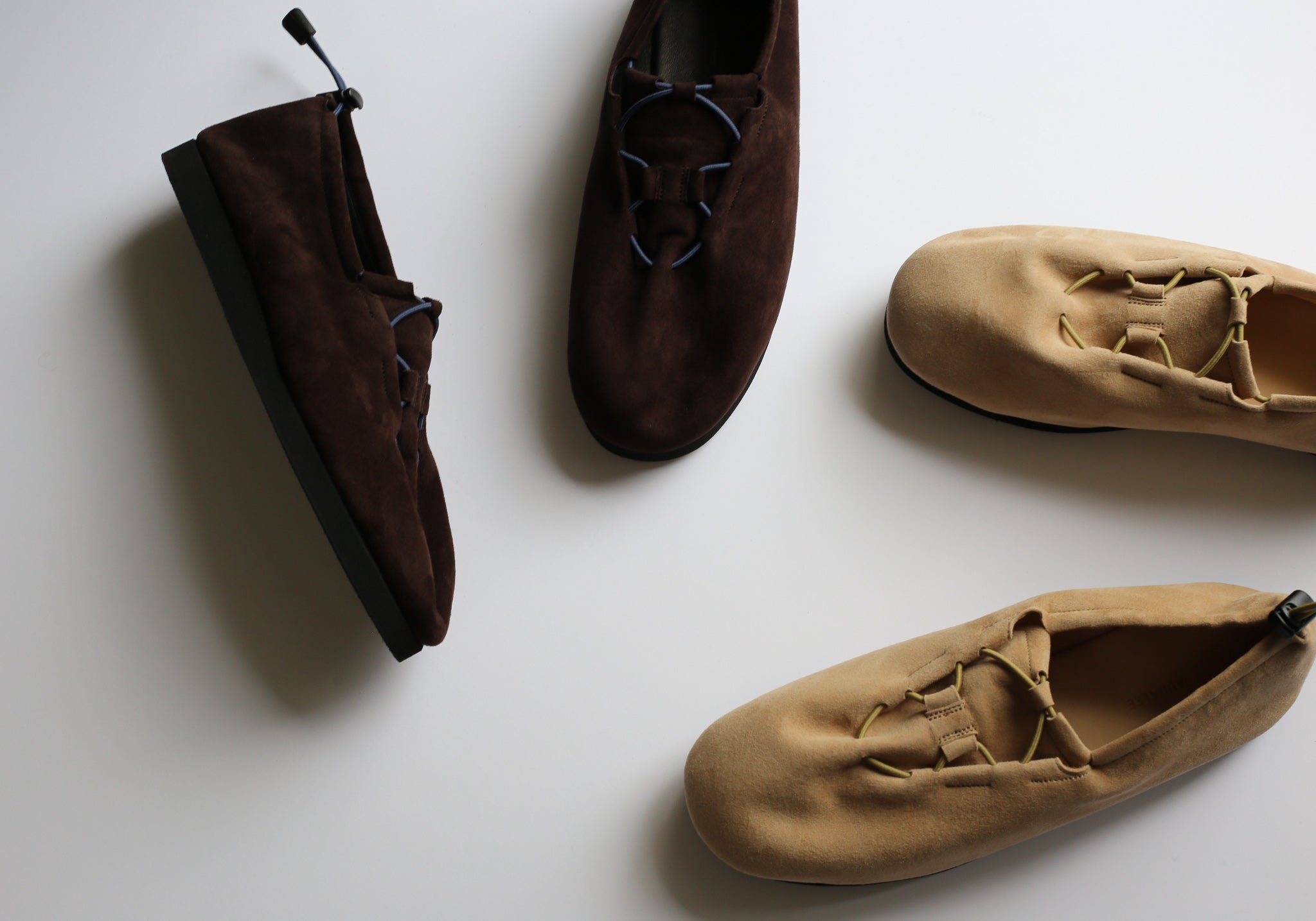 AURALEE LAMB SUEDE CORD SHOES MADE BY FOOT THE COACHER – Chum!