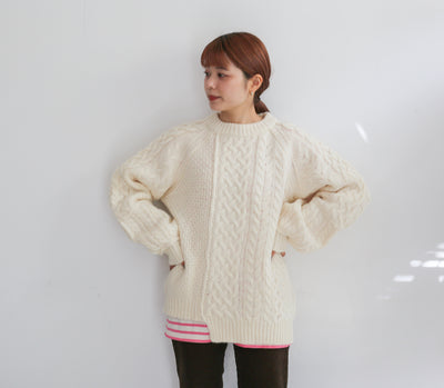 THE SHINZONE LINK CABLE KNIT