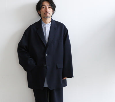 Graphpaper Scale Off Wool Jacket & Wide Chef Pants　