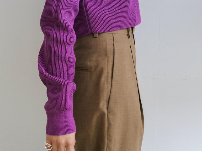 AURALEE SUPER FINE TROPICAL WOOL SLACKS – Chum!
