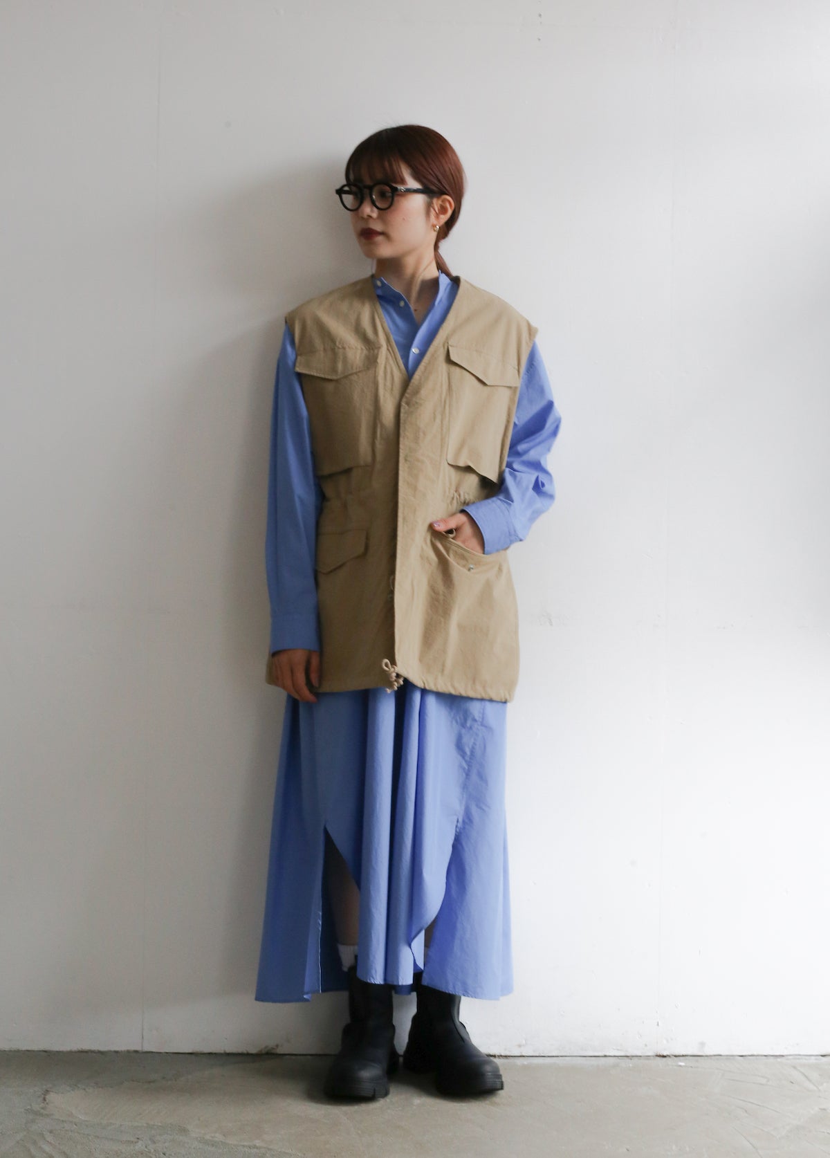 PHEENY Cotton nylon dump field jacket vest – Chum!