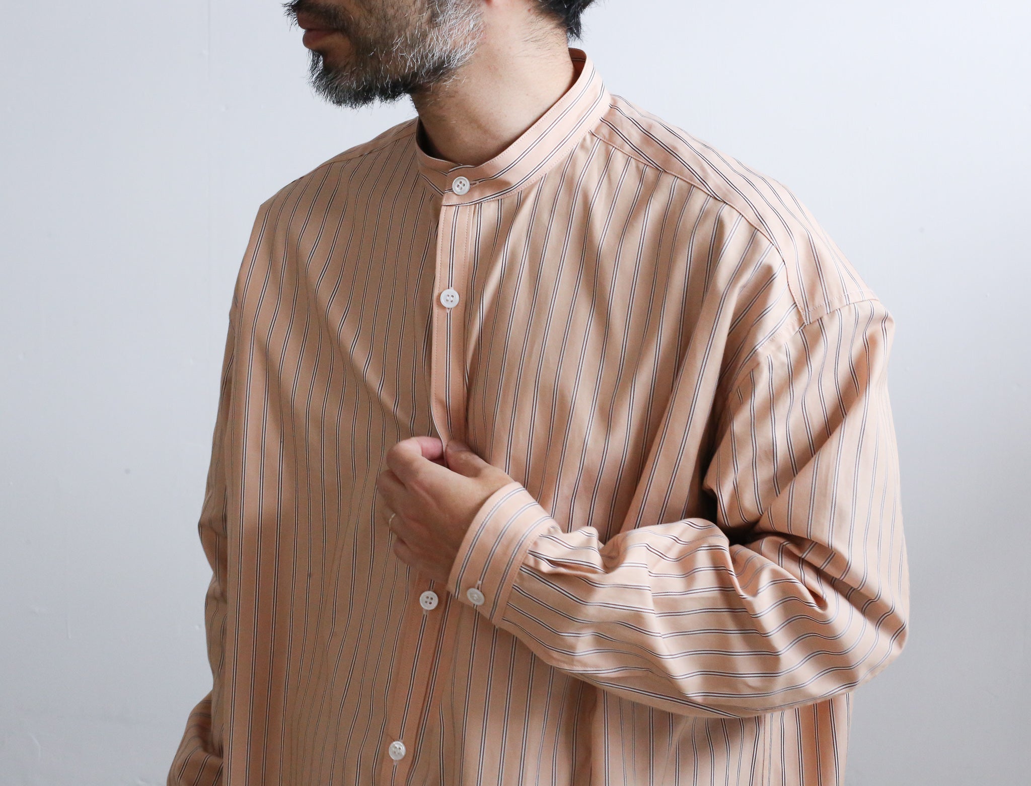 RAKINES 21SS チャイナシャツ RAKINES(ラキネス) 21SS French China Blouson フレンチ