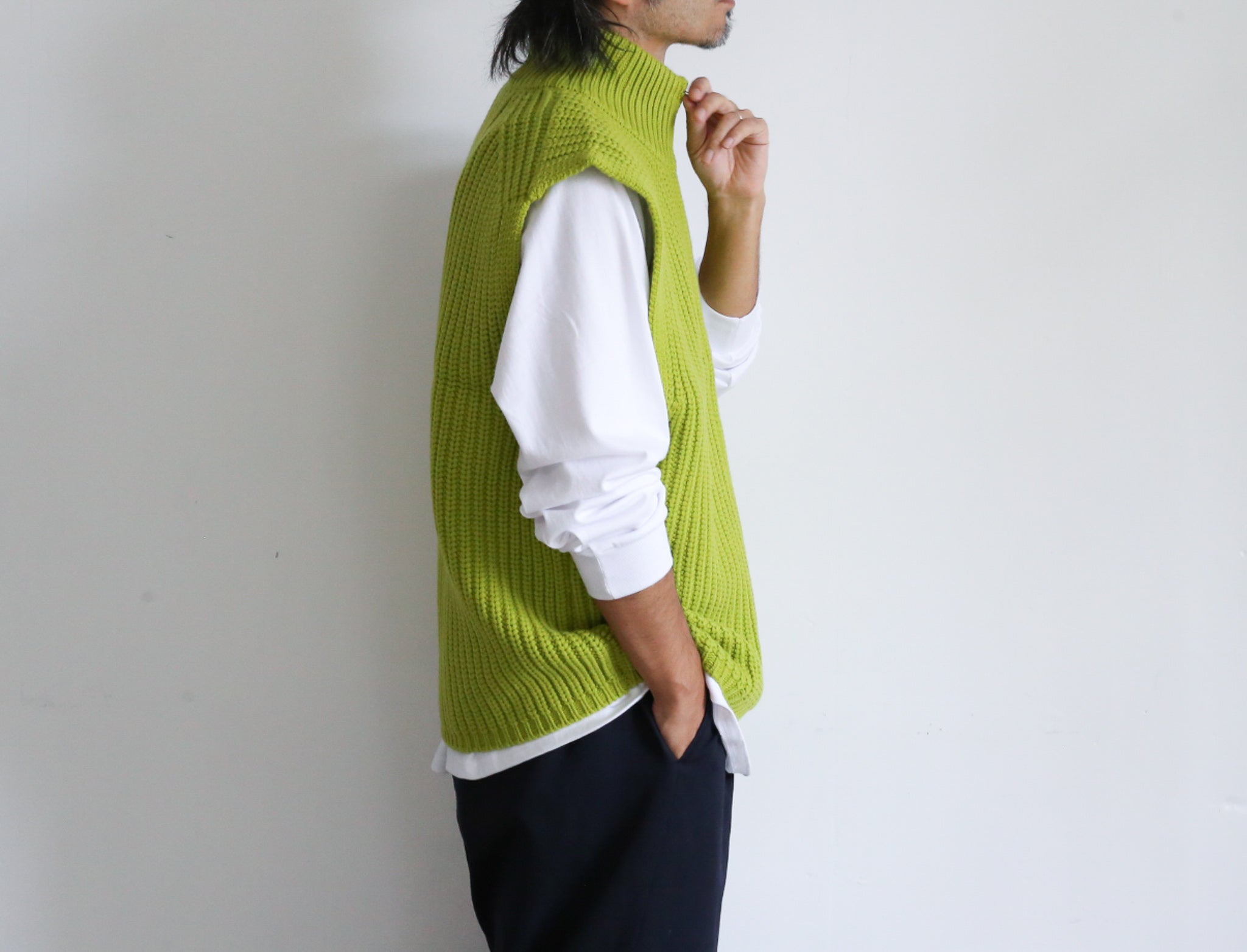 ＊波瑠さん＊【愛しい嘘　いとうそ】ミューラル　Mixed knit vest 波瑠さん＊【愛しい嘘 いとうそ】ミューラル Mixed knit vest - メルカリ