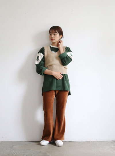 PHEENY Nylon cotton football tee Styling