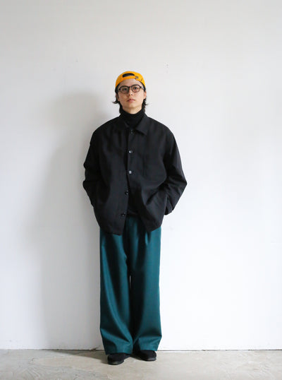 Graphpaper Hard Flannel Wide Straight Trousers