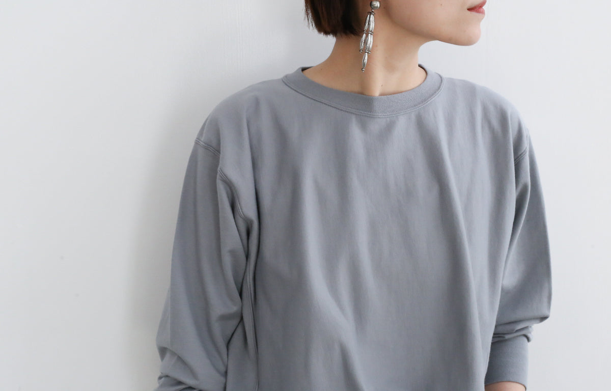 AURALEE ELASTIC HIGH GAUGE SWEAT -womens- – Chum!