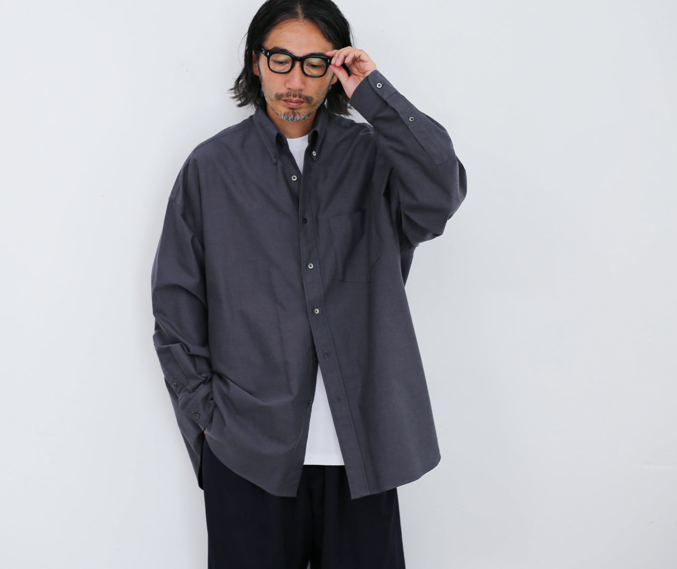 Graphpaper Oxford Oversized B.D Shirt – Chum!