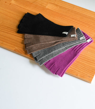 BODHI　CASHMERE FINGERLESS GLOVES