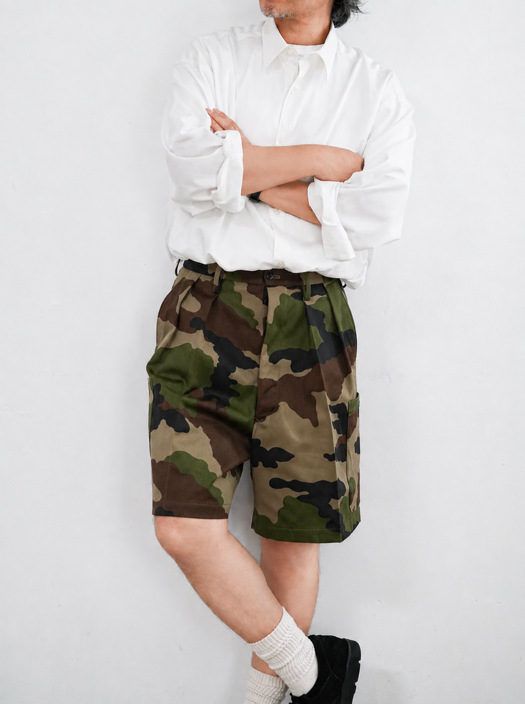 NEAT French F2 90's CAMO Cargo Shorts – Chum! NEAT French F2 90's CAMO Cargo Shorts – Chum!