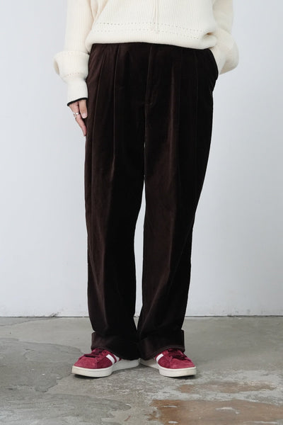 THE SHINZONE ORGANIC VELVET TOMBOY PANTS