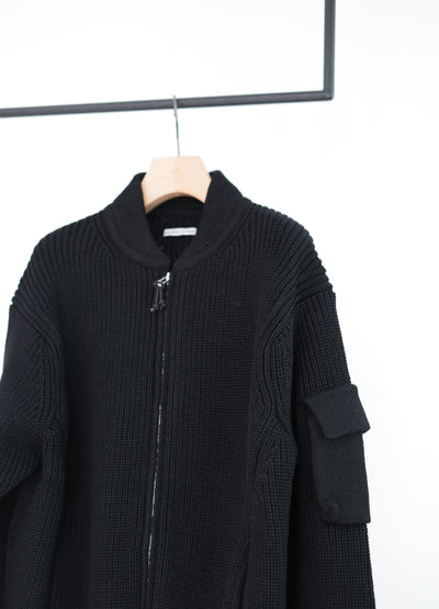 soe READY TO WEAR / Bomber Rib Sweater