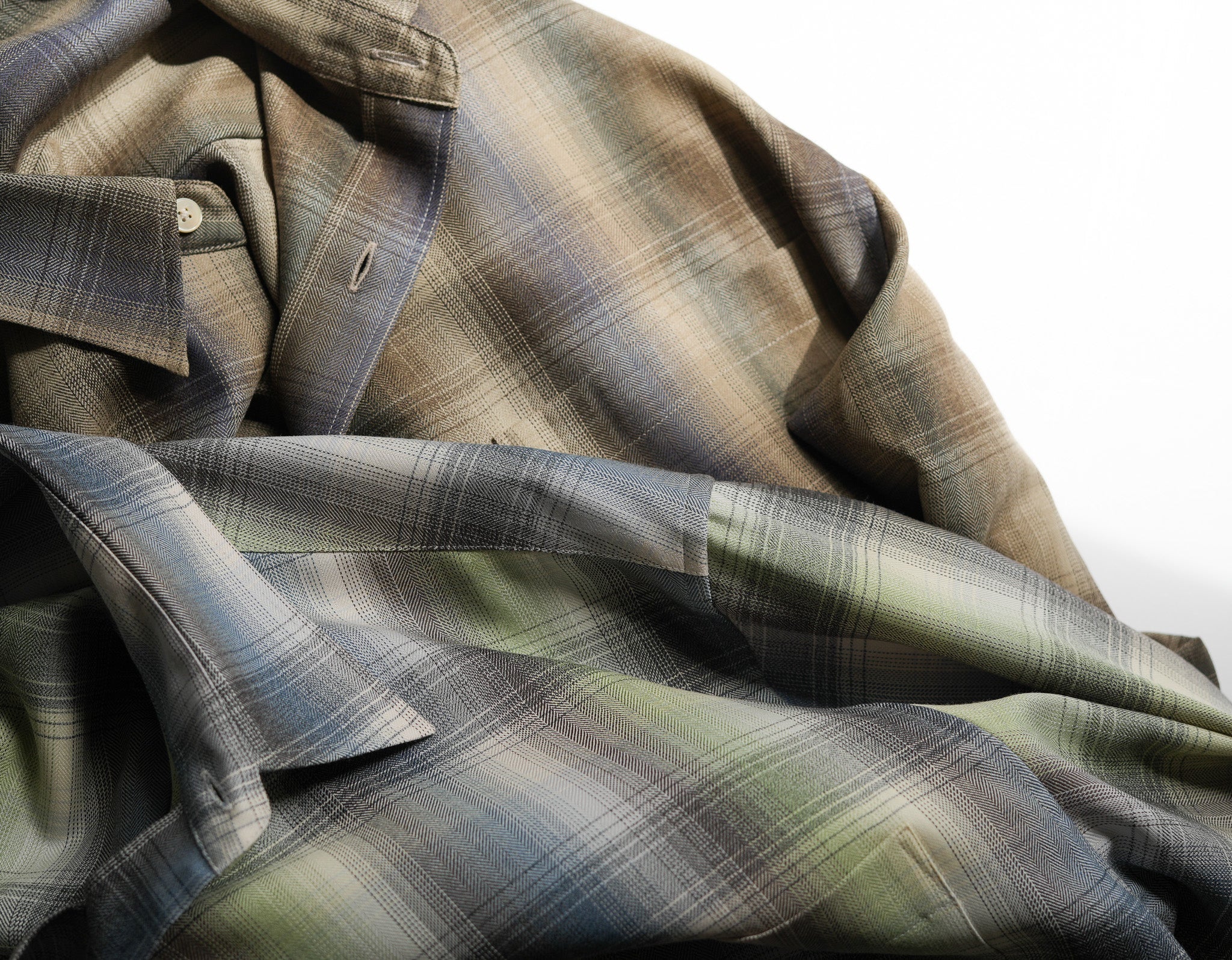 AURALEE SUPER LIGHT WOOL CHECK SHIRT – Chum!
