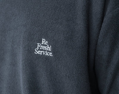 ReFresh!Service UTILITY PILE L/S SET-UP / CARDIGAN SET UP