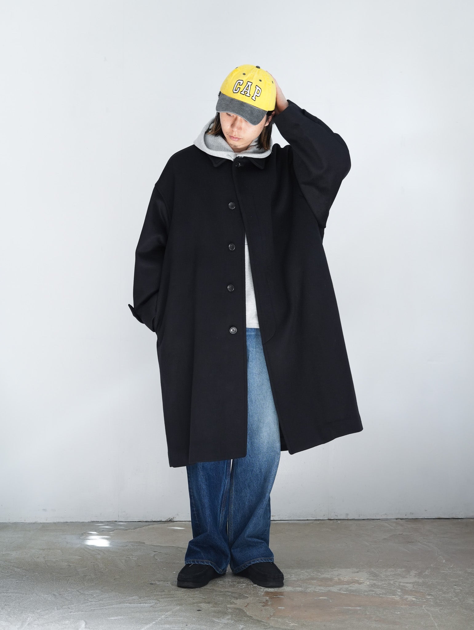 Graphpaper Light Melton Oversized Coat – Chum!