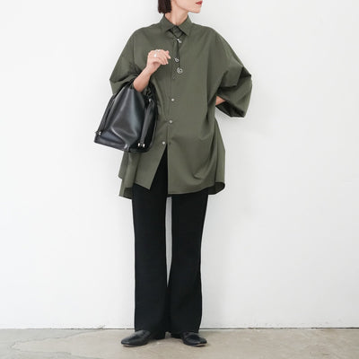 THE SHINZONE CHUNKY FLARE PANTS