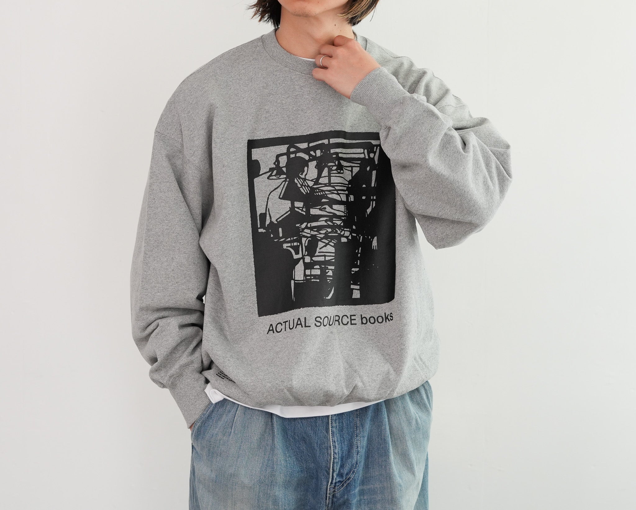 FreshService AS×FS LIGHT OZ CREW NECK SWEAT “LITHOGRAPH” – Chum!