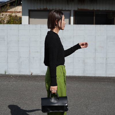 【styling】ONICA Cotton-boucle Basket Shirt